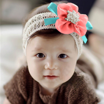 8164_baby bow peach flower